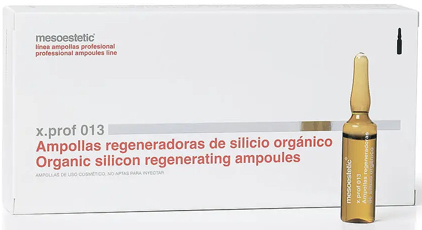 Препарат для мезотерапии "Органический силикон 0.5%" - Mesoestetic X.prof 013 Organic Silicion 0.5% — фото N2