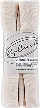 Муслиновые салфетки для очищения лица - UpCircle Organic Muslin Cloths — фото N1