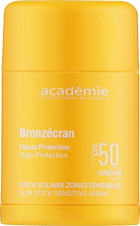 Academie Sun Stick Sensitive Areas SPF 50+ - Academie Sun Stick Sensitive Areas SPF 50+ — фото N1