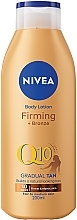 Зволожуючий лосьйон "Пружність та засмага" - NIVEA Q10 Firming + Bronze Body Lotion — фото N1