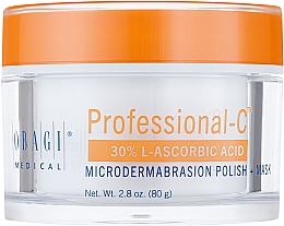 Маска-пілінг з 30% вмістом вітаміну С - Obagi Medical Professional-C Microdermabrasion Polish + Mask — фото N2