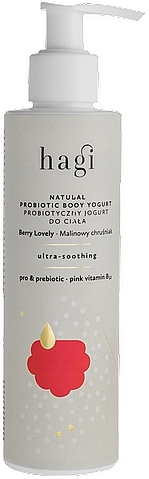 Йогурт для тела - Hagi Natural Probiotic Body Jogurt Berry Lovely — фото N1