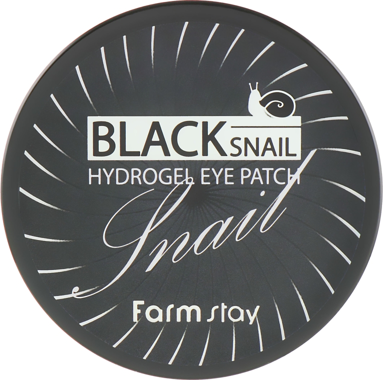 Гидрогелевые патчи для глаз с муцином черной улитки - FarmStay Black Snail Hydrogel Eye Patch — фото N3