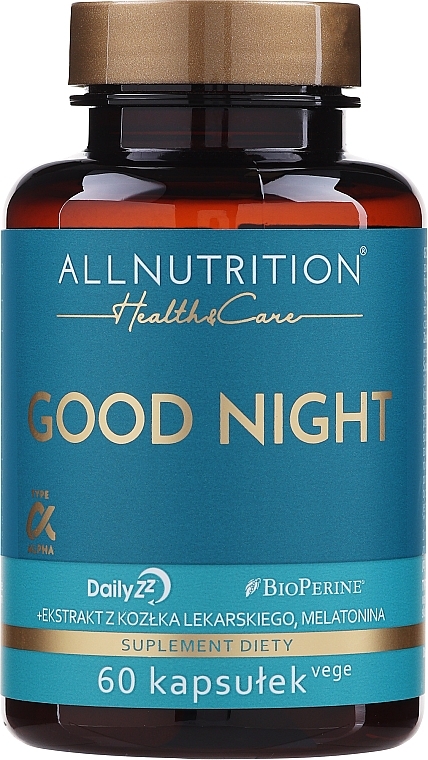 Диетическая добавка для поддержания сна - Allnutrition Health & Care Good Night — фото N1