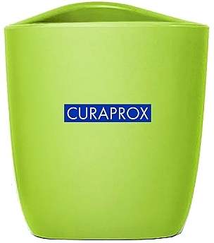 Дитячий стакан для ванної кімнати, зелений - Curaprox — фото N1
