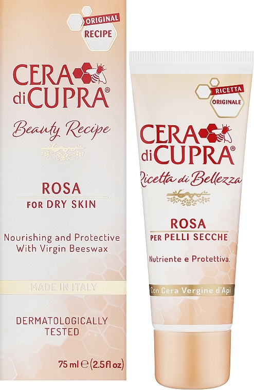 Живильний крем для сухої шкіри (туба) - Cera di Cupra Rosa For Dry Skin — фото N2
