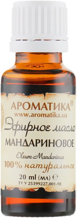 Ефірна олія "Мандаринова" - Ароматика — фото N5