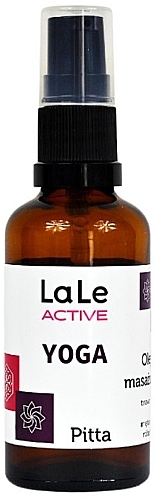 Масажна олія для тіла "Pitta" - La-Le Active Yoga Body Massage Oil — фото N1