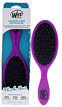 Расческа для густых волос - Wet Brush Custum Care Detangler Fot Thick Hair Purple — фото N2