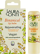 Парфумерія, косметика Омолоджувальний бальзам для губ з олією макадамії - Laura Conti Botanical Vegan Rejuvenating