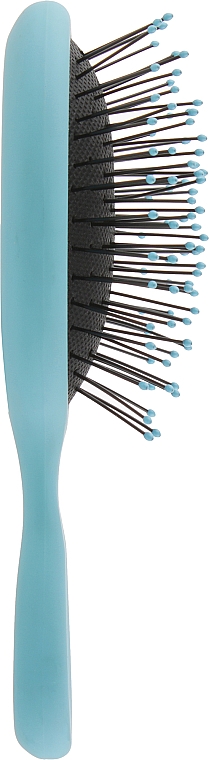 Щітка для волосся "Sparkling", блакитна - Perfect Beauty Hair Brush — фото N2