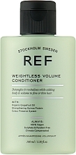 Кондиціонер для об'єму волосся, рН 3.5 - REF Weightless Volume Conditioner (міні) — фото N1