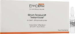 Сиворотка зволоження і ліфтинг - EffiDerm Visage Serum Tenseur-Lift Instant Eclat — фото N1