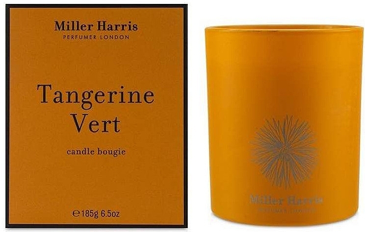 Ароматическая свеча - Miller Harris Tangerine Vert Candle — фото N1