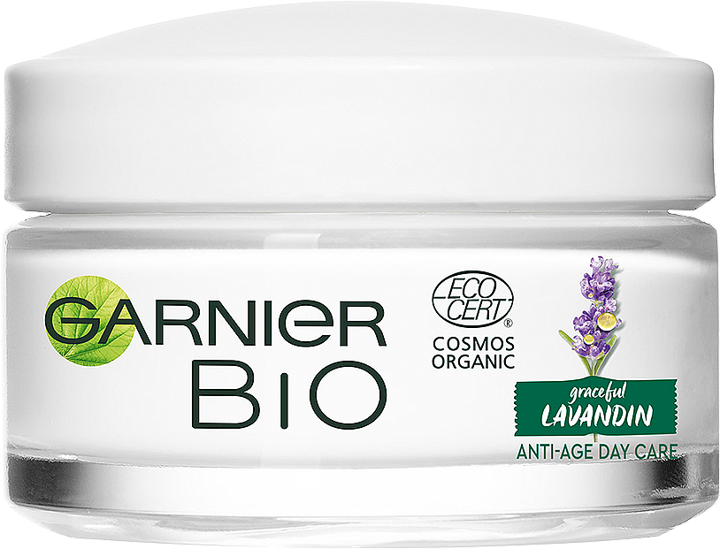 Дневной антивозрастной крем для кожи лица с экстрактом лавандину - Garnier Bio Regenerating Lavandin Anti-Age Day Care