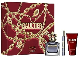 Jean Paul Gaultier Scandal Pour Homme - Набор (edt/100ml + edt/10ml + sh/gel/75ml) — фото N1