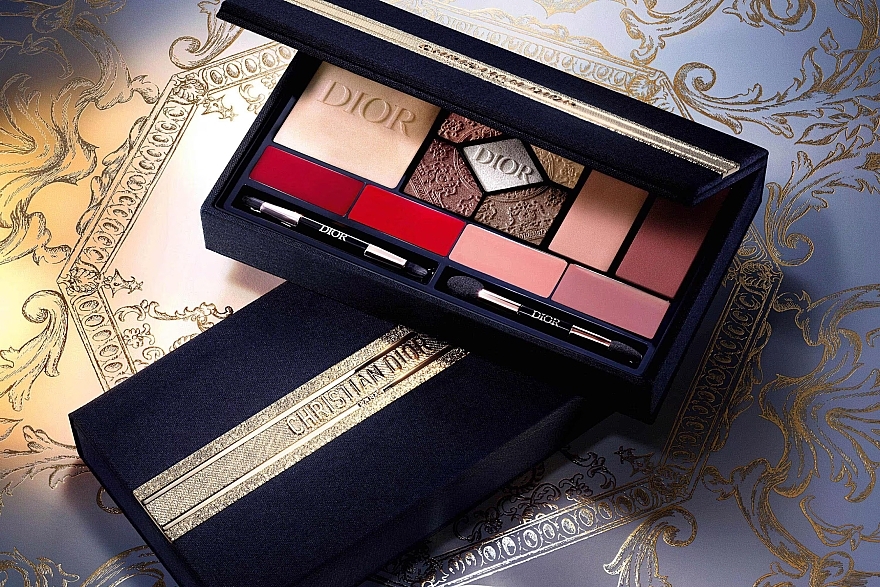 Многофункциональная палетка для макияжа - Dior Ecrin Couture Iconic Makeup Colours Palette 2023 Holiday Limited — фото N2