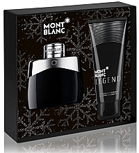 Духи, Парфюмерия, косметика Montblanc Legend - Набор (edt/50ml + sh/gel/100ml)