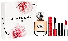 Givenchy L'Interdit - Набор (edp/50ml + mascara/4g + lipstick/1.5g) — фото N1