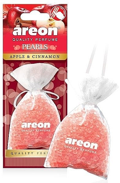 Ароматизатор повітря "Яблуко-кориця" - Areon Pearls Apple & Cinnamon — фото N1