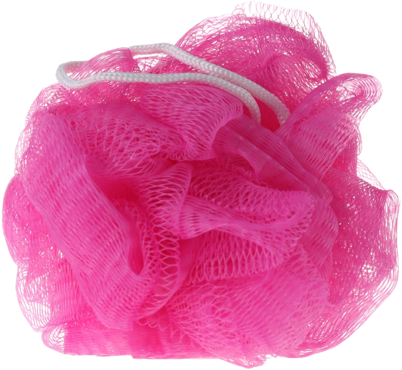 Мочалка для душа 1925, темно-розовая - Top Choice Wash Sponge — фото N1