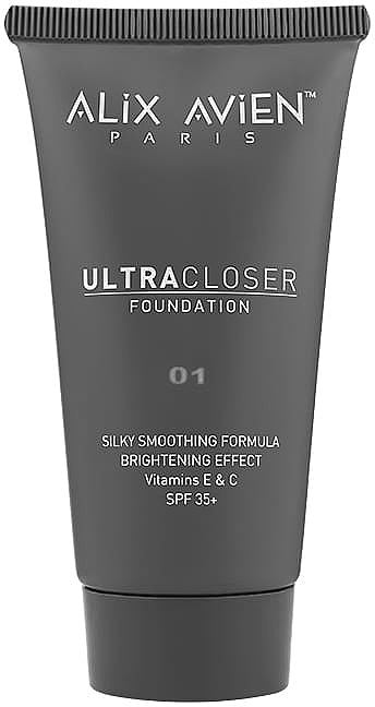 Осветляющий тональный крем - Alix Avien Ultra Closer Foundation SPF35 — фото N2