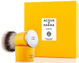 Синтетический помазок для бритья, желтый - Acqua di Parma Barbiere Shaving Brush — фото N1