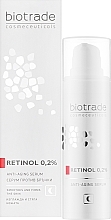Антивікова сироватка з ретинолом 0,2% - Biotrade Intensive Anti-Aging Serum — фото N2