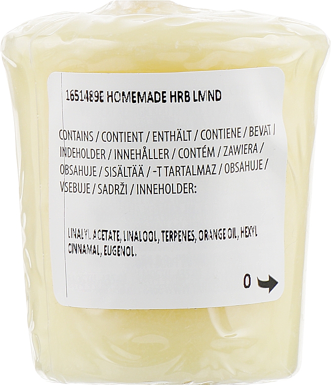 Ароматическая свеча - Yankee Candle Votiv Homemade Herb Lemonade — фото N2
