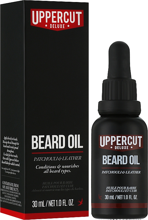 Масло для бороды - Uppercut Deluxe Beard Oil — фото N2
