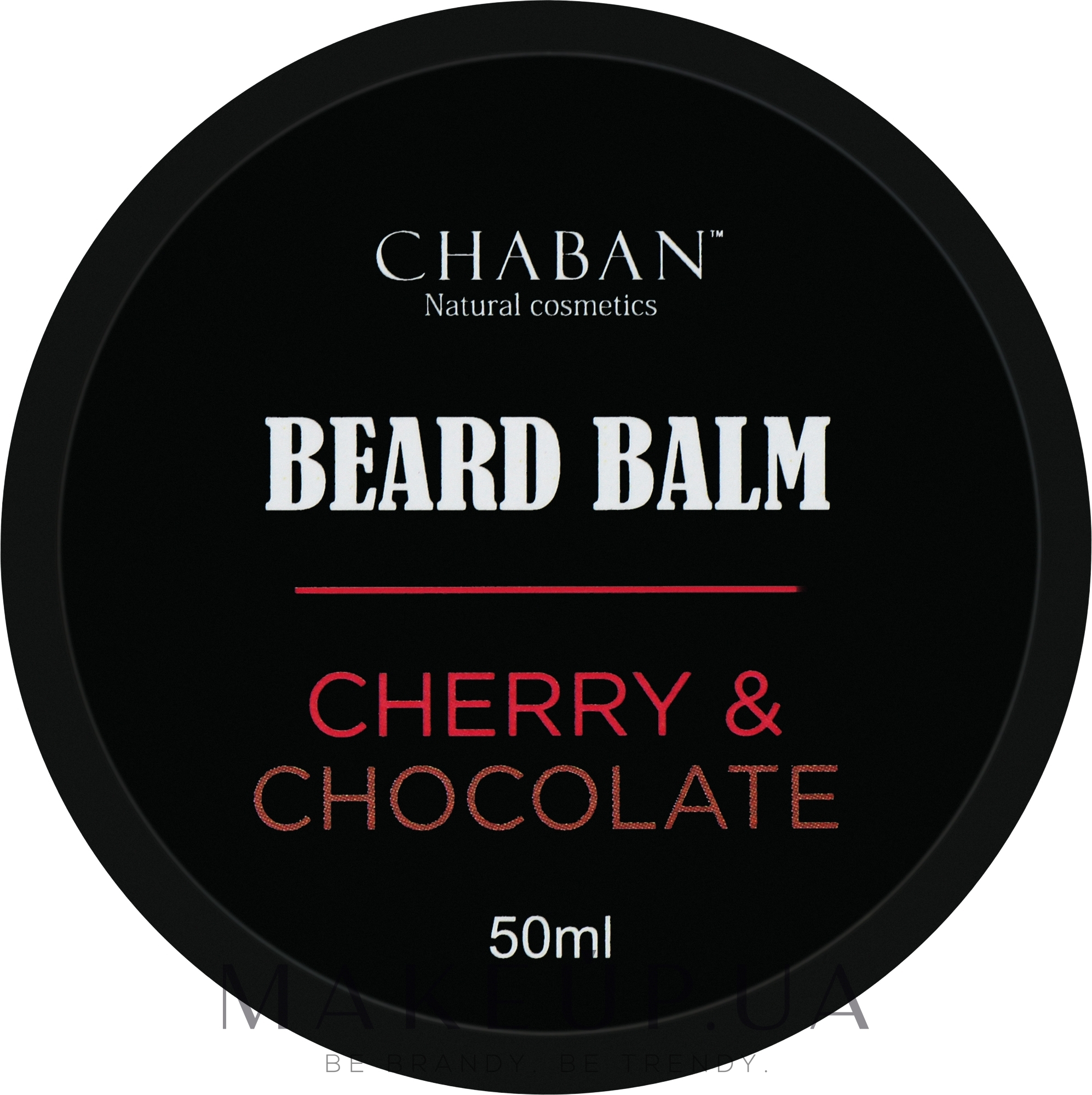 Бальзам для бороды "Cherry & Chocolate" - Chaban Natural Cosmetics Beard Balm — фото 50ml