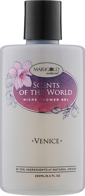 Гель для душа парфюмированный - Marigold Natural Venice Niche Shower Gel