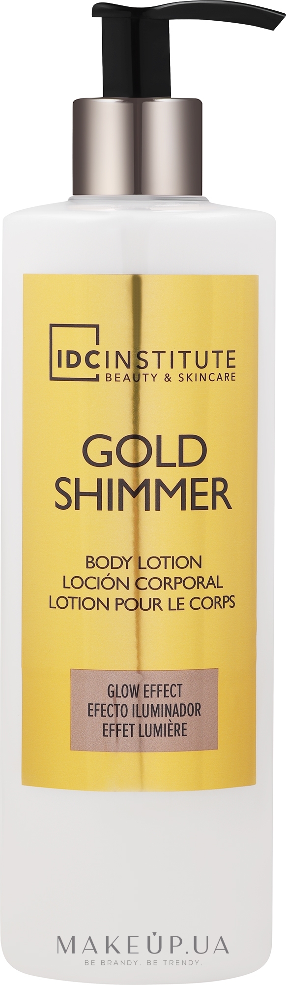 Лосьон для тела - IDC Institute Gold Shimmer Body Lotion — фото 400ml
