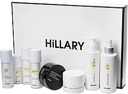 Парфумерія, косметика Набір для комплексного догляду за шкірою з вітаміном C, 8 продуктів - Hillary Vita Perfect Care