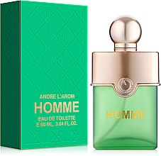 Aroma Parfume Andre L'arom Homme - Туалетна вода — фото N2