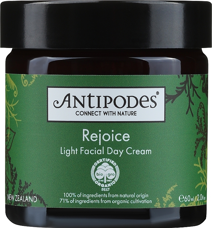 Відновлювальний денний крем для обличчя - Antipodes Rejoice Light Facial Day Cream — фото N3