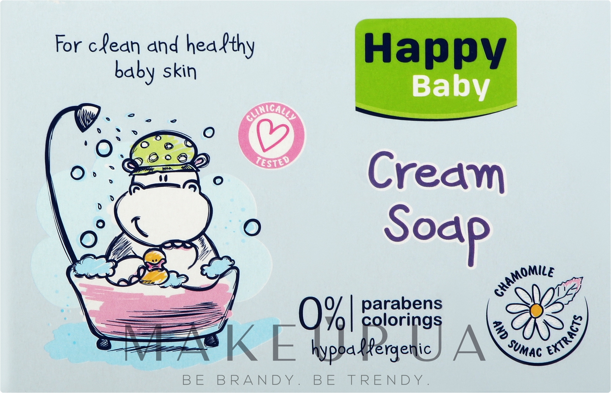 Крем-мыло с экстрактом ромашки - Aroma Happy Baby Cream Soap — фото 75ml