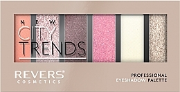 Палетка тіней для повік - Revers New City Trends Professional Eyeshadow Palette — фото N1