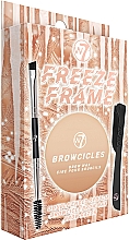 Набор - W7 Freeze Frame Gift Set (eyebrow/wax/14ml + eyebrow/brush/1pcs + eyebrow/razor/1pcs) — фото N2