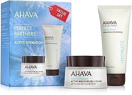 Парфумерія, косметика Набір - Ahava Duo Hydratation Visage Set (f/mask/100ml + f/cr/50ml)