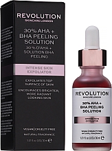 Интенсивный химический пилинг для сияющей кожи - Revolution Skincare 30% AHA + BHA Peeling Solution — фото N2