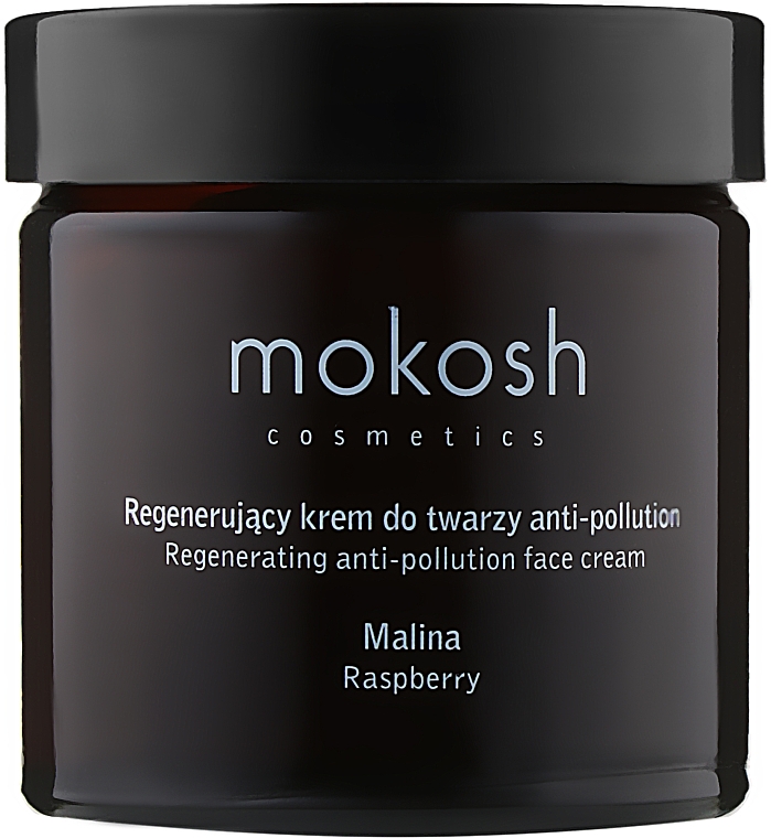 Антивіковий регенерувальний крем для обличчя "Малина" - Mokosh Cosmetics Facial Cream Raspberry — фото N2