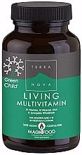 Пищевая добавка для детей от 4 до 12 лет - Terranova Green Child Living Multivitamin — фото N1