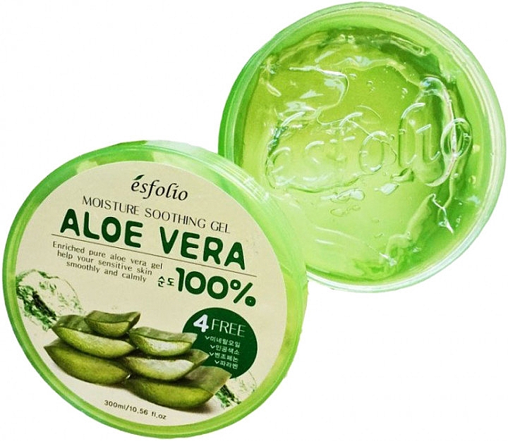 Увлажняющий гель с алоэ - Esfolio Moisture Soothing Gel Aloe Vera 100% Purity — фото N3