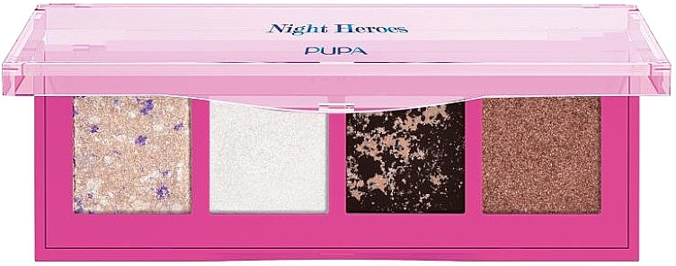 Палетка тіней для повік - Pupa Night Heroes Eyeshadow Palette — фото N1