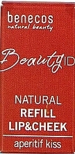 УЦЕНКА Бальзам для губ и щек - Benecos Beauty ID Natural Refill Lip & Cheek Balm (сменный блок) * — фото N2