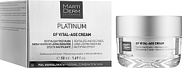 Крем для нормальной и комбинированной кожи лица - MartiDerm Platinum Gf Vital Age Cream — фото N2