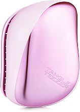 Компактная щетка для волос - Tangle Teezer Compact Styler Baby Doll Pink Chrome — фото N1