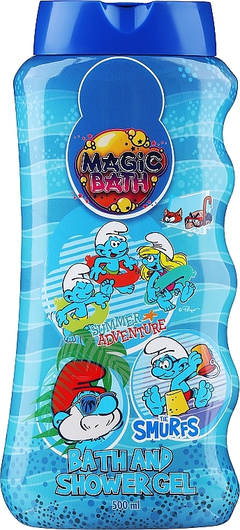 Гель для ванни й душу - EP Line Magic Bath Smurfs Bath And Shower Gel — фото N2