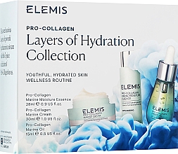 Набор - Elemis Pro-Collagen Layers of Hydration Collection (essence/28ml + oil/15ml + f/cr/30ml) — фото N1